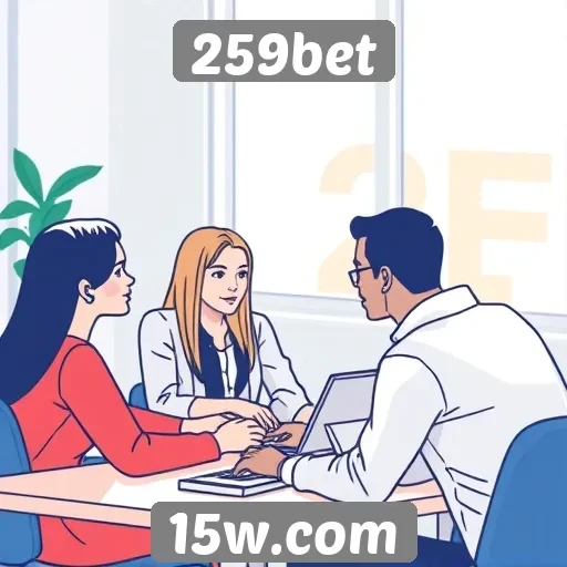 Atendimento ao cliente no 259bet